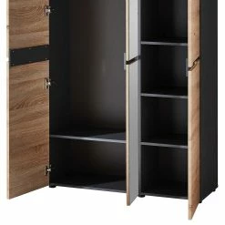 105x192x38 Cm Dielen Kleiderschrank Mit Spiegel - Kuetra -wohnen.de-Shop 105x192x38 cm dielen kleiderschrank mit spiegel 3 tuerig kuetra 03