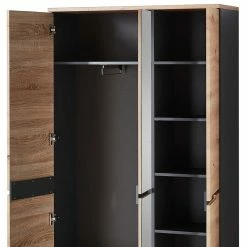 105x192x38 Cm Dielen Kleiderschrank Mit Spiegel - Kuetra -wohnen.de-Shop 105x192x38 cm dielen kleiderschrank mit spiegel 3 tuerig kuetra 04