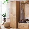 2-türiger Dielenschrank Aus Massivholz - Mabasa -wohnen.de-Shop 2 tueriger dielenschrank aus massivholz balkeneiche mabasa 01