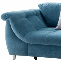 250x84x190 Sofaecke In Blau Mit Schlaffunktion - Canarius -wohnen.de-Shop 250x84x190 sofaecke in blau mit schlaffunktion drei sitzplaetzen canarius 05