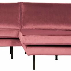 300x85x155 Polsterecke In Pink & Schwarz - Majanco -wohnen.de-Shop 300x85x155 polsterecke in pink schwarz aus samt metall majanco 04