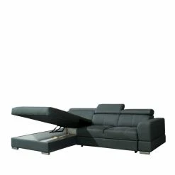 3er Ecksofa Mit Schlaffunktion - Johns 11 3er Ecksofa Mit Schlaffunktion - Johns -wohnen.de-Shop 3er ecksofa mit schlaffunktion und bettkasten in anthrazit stoff johns 03