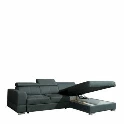 3er Ecksofa Mit Schlaffunktion - Johns 13 3er Ecksofa Mit Schlaffunktion - Johns -wohnen.de-Shop 3er ecksofa mit schlaffunktion und bettkasten in anthrazit stoff johns 05