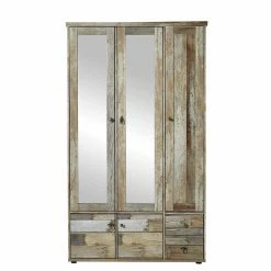 5-türiger Dielenschrank Mit Spiegeln - Curacon