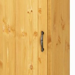 69x188x37 Flurschrank In Kiefer Natur - Vanpos -wohnen.de-Shop 69x188x37 flurschrank in kiefer natur 1 tuerig vanpos 05