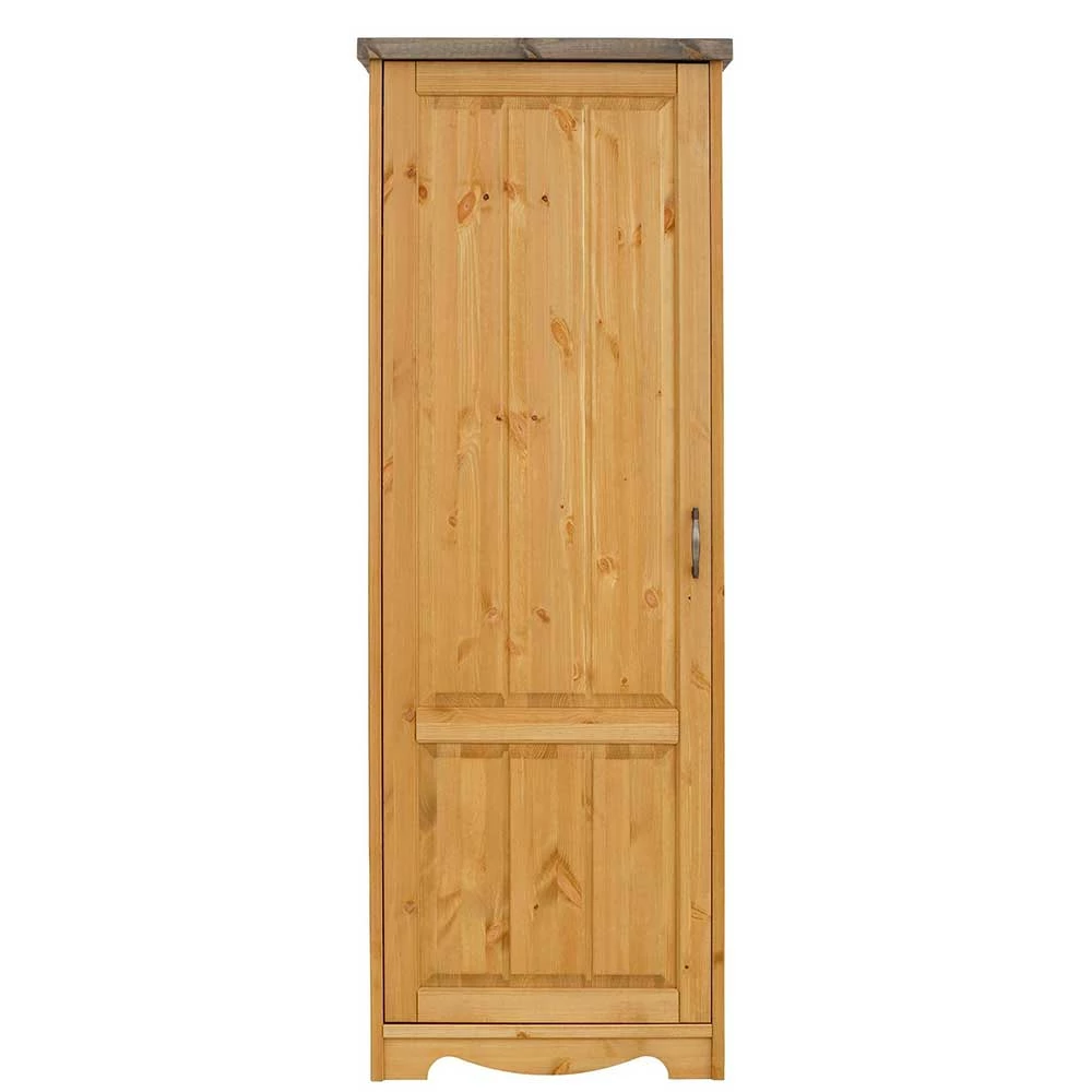 69x190x37 1-türiger Garderobenschrank Massiv - Ostanzia 5 69x190x37 1-türiger Garderobenschrank Massiv - Ostanzia – Bild 3