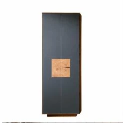 wohnen.de-Shop -wohnen.de-Shop 72x198x37 dielenschrank in anthrazit wildeiche topp qualitaet mandrey f