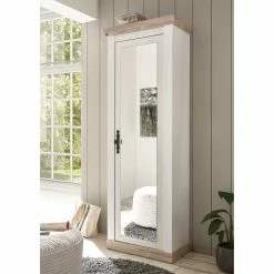 73x201x38 Dielenschrank Mit Spiegeltür - Nedita