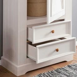 79x214x42 Garderobenschrank Im Landhausstil - Elvelina 12 79x214x42 Garderobenschrank Im Landhausstil - Elvelina -wohnen.de-Shop 79x214x42 garderobenschrank im landhausstil in weiss eiche aus kiefer elvelina 04