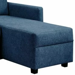 Blaue Funktionsecke Mit Bettkasten - Buleta -wohnen.de-Shop blaue funktionsecke mit bettkasten ruecken echt bezogen buleta 05