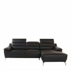 Braune Polsterecke Mit Schaumstoff Polsterung - Sisam -wohnen.de-Shop braune polsterecke mit schaumstoff polsterung ruecken echt bezogen sisam 02