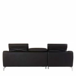 Braune Polsterecke Mit Schaumstoff Polsterung - Sisam -wohnen.de-Shop braune polsterecke mit schaumstoff polsterung ruecken echt bezogen sisam 03