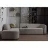 Chenille Sofaecke In Beige - Jaturna -wohnen.de-Shop chenille sofaecke in beige fuer drei personen 274x77x225 jaturna 01