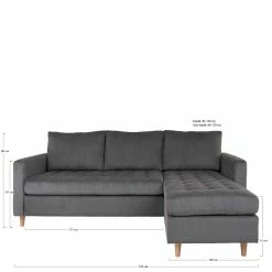 Cordstoff Ecksofa In Grau - Monchy 11 Cordstoff Ecksofa In Grau - Monchy -wohnen.de-Shop cordstoff ecksofa in grau mit holzbeinen aus buche monchy 03