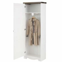 Country Garderobenschrank In Weiß - Ayrinu 10 Country Garderobenschrank In Weiß - Ayrinu -wohnen.de-Shop country garderobenschrank in weiss und grau aus kiefer massivholz ayrinu 02