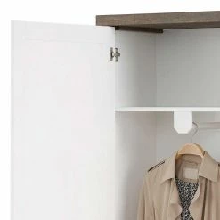 Country Garderobenschrank In Weiß - Ayrinu 13 Country Garderobenschrank In Weiß - Ayrinu -wohnen.de-Shop country garderobenschrank in weiss und grau aus kiefer massivholz ayrinu 05