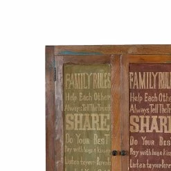 Dielenkleiderschrank Creek In Bunt -wohnen.de-Shop dielenkleiderschrank bunt recyclingholz creek 02