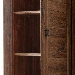 Dielenkleiderschrank Gronx Im Landhausstil -wohnen.de-Shop dielenkleiderschrank landhausstil akazie dunkel gronx 03