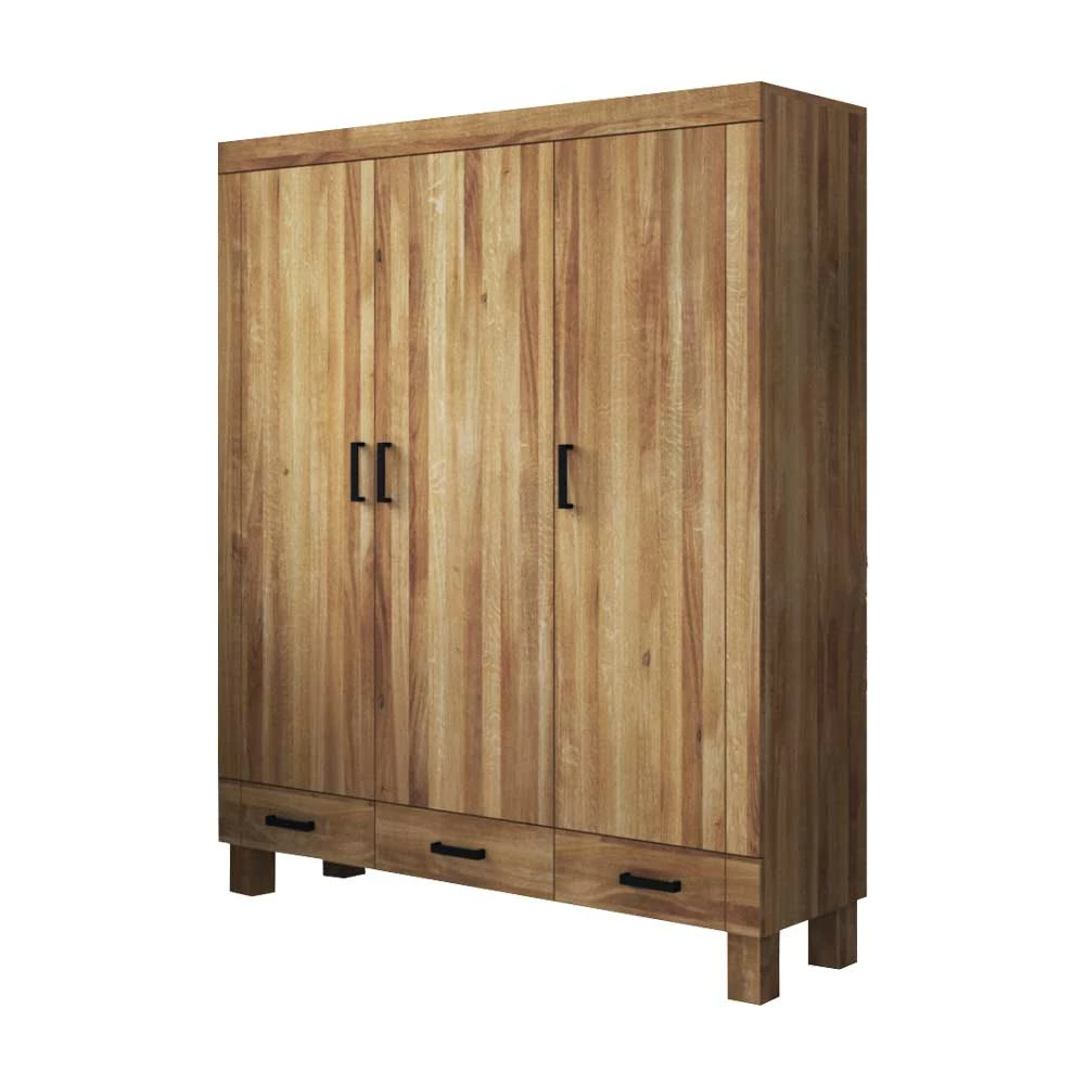 Dielenkleiderschrank Layulino Aus Wildeiche Massivholz 4 Dielenkleiderschrank Layulino Aus Wildeiche Massivholz – Bild 2