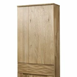 Dielenkleiderschrank Natrius Aus Wildeiche Massivholz -wohnen.de-Shop dielenkleiderschrank wildeiche massivholz 60 cm breit natrius 02