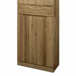 Dielenkleiderschrank Natrius Aus Wildeiche Massivholz -wohnen.de-Shop dielenkleiderschrank wildeiche massivholz 60 cm breit natrius 03