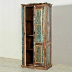 Dielenschrank Jamaica Im Shabby Chic Design -wohnen.de-Shop dielenschrank shabby chic design bunt jamaica 03