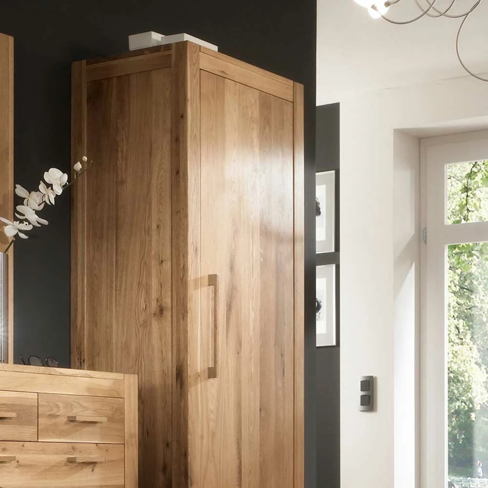 Dielenschrank Mooney Aus Wildeiche Massivholz 4 Dielenschrank Mooney Aus Wildeiche Massivholz – Bild 2
