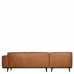 Eckgarnitur Ledercouch In Cognac - Liano -wohnen.de-Shop eckgarnitur ledercouch in cognac aus recyclingleder mit federkern liano 03