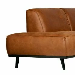 Eckgarnitur Ledercouch In Cognac - Liano -wohnen.de-Shop eckgarnitur ledercouch in cognac aus recyclingleder mit federkern liano 04