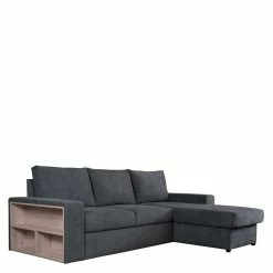 Ecksofa Mit Seitenregal & Bettfunktion - Cilarisa