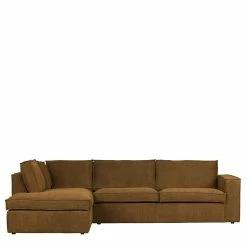 Ecksofa Rundecke In Bronze Webstoff - Andalusia -wohnen.de-Shop ecksofa rundecke in bronze webstoff mit vier sitzplaetzen andalusia f