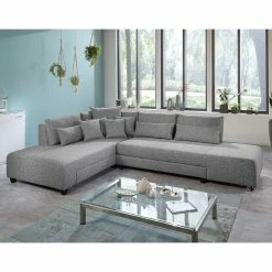 Federkern Eckcouch Mit Schlaffunktion - Roseanna