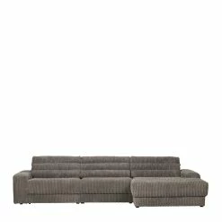 Graue Polstercke Aus Cord - Yumagno -wohnen.de-Shop graue polstercke aus cord mit vier sitzplaetzen yumagno f