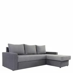 Graues Ecksofa Mit Schlaffunktion - Haruco