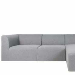 Hellgraues Stoff-Ecksofa Bodentief - Pingdong -wohnen.de-Shop hellgraues stoff ecksofa bodentief mit drei sitzplaetzen pingdong 03