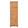 Industry Garderobenschrank Aus Wildeiche - Mulcian -wohnen.de-Shop industry garderobenschrank aus wildeiche massivholz eisen mulcian 01