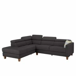 Kunstleder Polsterecke In Dunkelbraun - Termingo