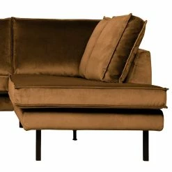 L Sofa Couchecke Mit Samtbezug Honig Gelb - Saguan -wohnen.de-Shop l sofa couchecke mit samtbezug honig gelb fuer vier personen saguan 04