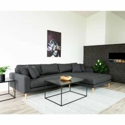 L Sofa Wohnlandschaft Im Skandi Design - Curemo