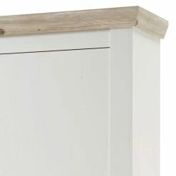 Landhaus Flurschrank Mit Doppeltür - Nedita -wohnen.de-Shop landhaus flurschrank mit doppeltuer 2 schubladen nedita 05