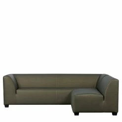 Polsterecke In Dunkelgrün Kunstleder - Olterva -wohnen.de-Shop polsterecke in dunkelgruen kunstleder mit fuenf sitzplaetzen olterva 04