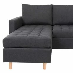 Skandi Ecksofa In Dunkelgrau & Natur - Dennja 12 Skandi Ecksofa In Dunkelgrau & Natur - Dennja -wohnen.de-Shop skandi ecksofa in dunkelgrau natur aus webstoff massivholz dennja 04