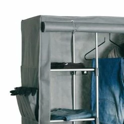 wohnen.de-Shop -wohnen.de-Shop standgarderobe metall stoff campo 02